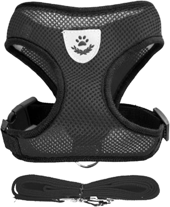 Coleira Peitoral Pet - Preto - G