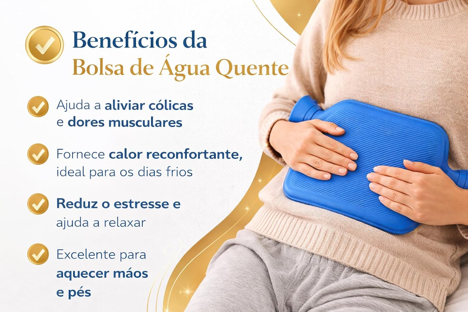 Bolsa Térmica Para Compressa Água Quente 2L — foto 3