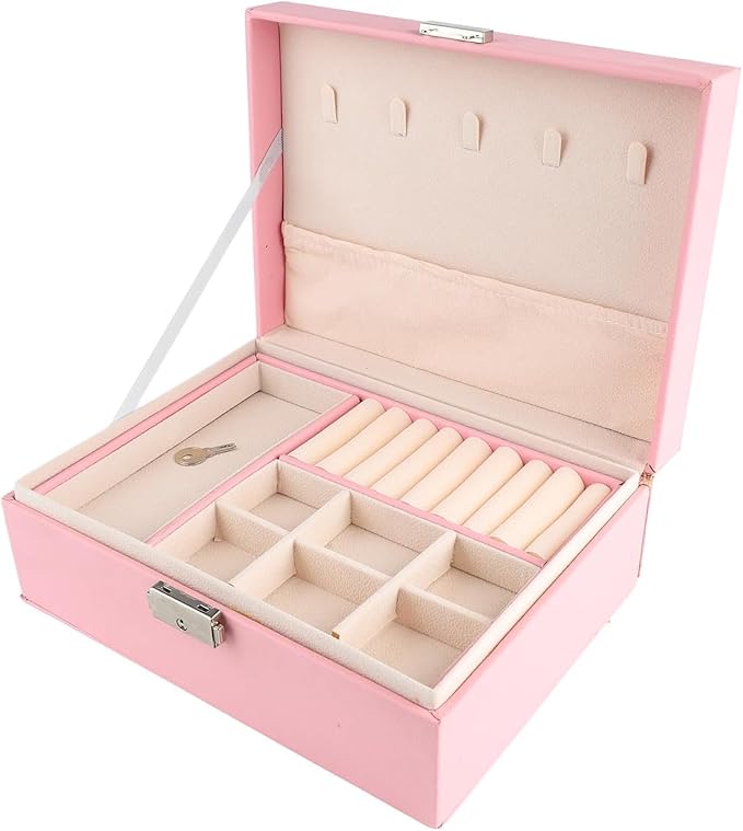 Maleta Porta Jóias - Rosa